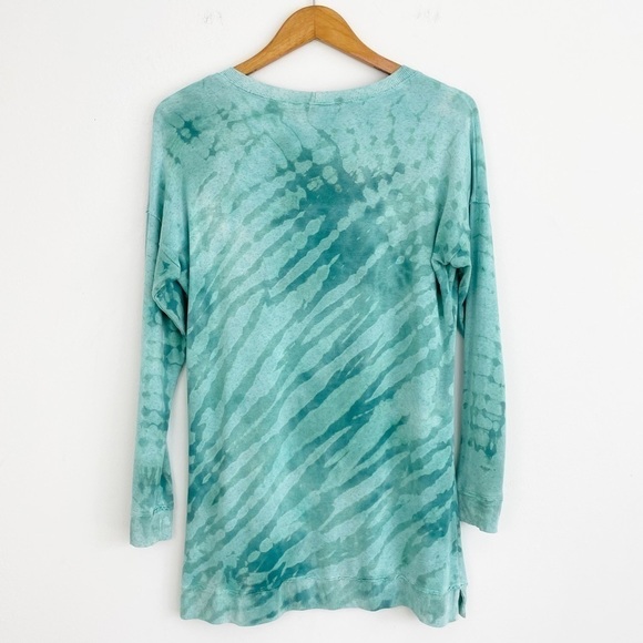 Soft Surroundings Turquoise Long Sleeves Sweatshirt Tunic Size Xsmall - Picture 9 of 16